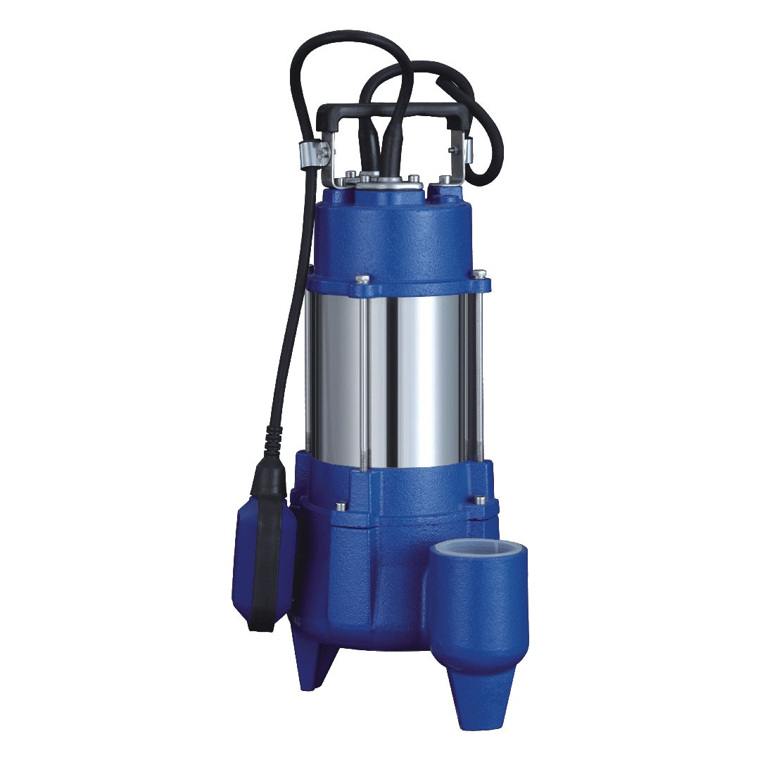 STAINLESS STEEL SUBMERSIBLE SEWAGE PUMP-NESP18-12/0.75